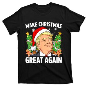 Funny Trump 2024 Make Christmas Great Again Women Gift T-Shirt