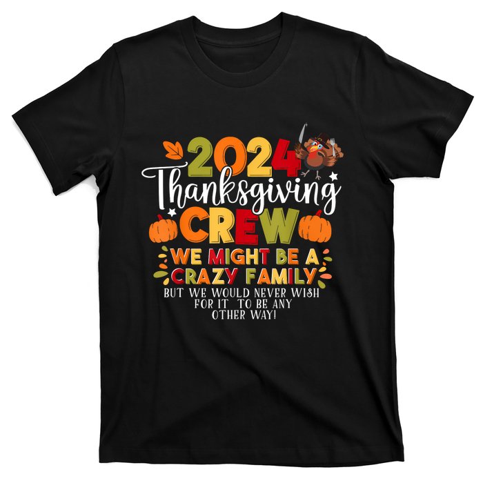 Family Thanksgiving 2024 Thanksgiving Crew Matching Group T-Shirt