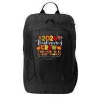 Family Thanksgiving 2024 Thanksgiving Crew Matching Group City Backpack