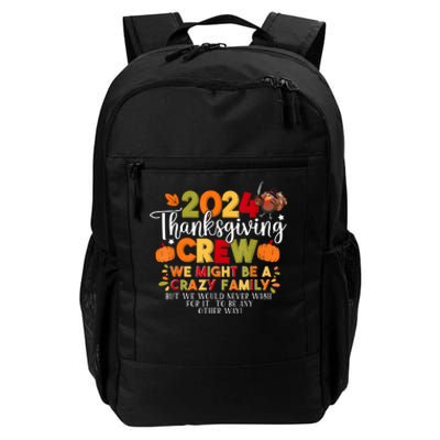 Family Thanksgiving 2024 Thanksgiving Crew Matching Group Daily Commute Backpack