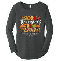 Family Thanksgiving 2024 Thanksgiving Crew Matching Group Women's Perfect Tri Tunic Long Sleeve Shirt