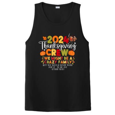 Family Thanksgiving 2024 Thanksgiving Crew Matching Group PosiCharge Competitor Tank