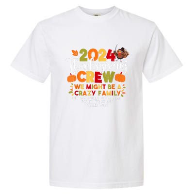 Family Thanksgiving 2024 Thanksgiving Crew Matching Group Garment-Dyed Heavyweight T-Shirt