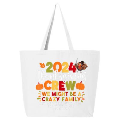 Family Thanksgiving 2024 Thanksgiving Crew Matching Group 25L Jumbo Tote