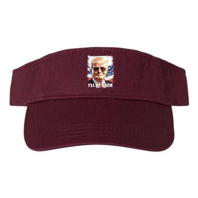 Funny Trump 2024 Presidential Campaign Valucap Bio-Washed Visor