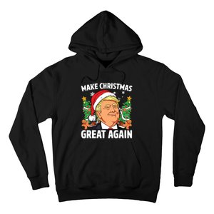 Funny Trump 2024 Make Christmas Great Again Hoodie