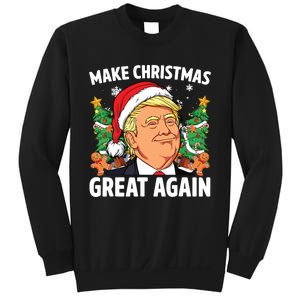 Funny Trump 2024 Make Christmas Great Again Sweatshirt