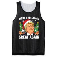 Funny Trump 2024 Make Christmas Great Again Mesh Reversible Basketball Jersey Tank