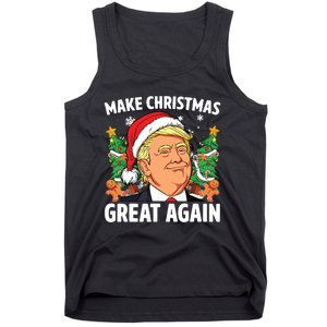 Funny Trump 2024 Make Christmas Great Again Tank Top