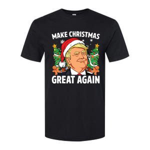 Funny Trump 2024 Make Christmas Great Again Softstyle CVC T-Shirt