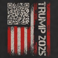Funny Trump 2025 Qr 4547 Dancing Code Usa Flag We The 15oz Campfire Ceramic Mug
