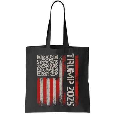 Funny Trump 2025 Qr 4547 Dancing Code Usa Flag We The Bag