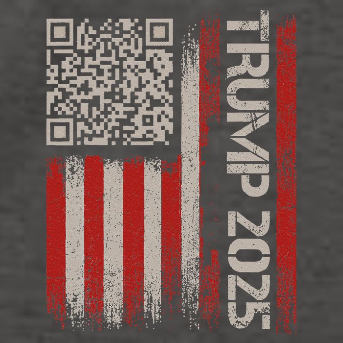 Funny Trump 2025 Qr 4547 Dancing Code Usa Flag We The Vector Backpack