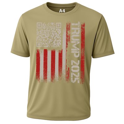 Funny Trump 2025 Qr 4547 Dancing Code Usa Flag We The Performance Shirt