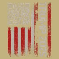 Funny Trump 2025 Qr 4547 Dancing Code Usa Flag We The Cooling Performance Long Sleeve Crew