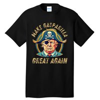 Funny Trump 2024 Make Gasparilla Great Again Gasparilla Tall T-Shirt