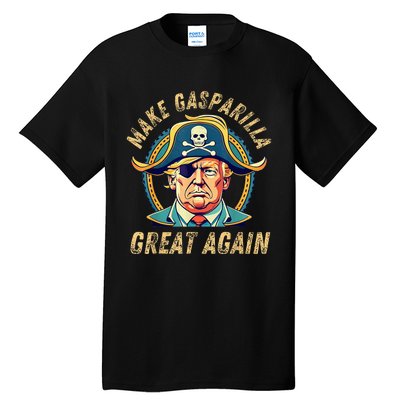 Funny Trump 2024 Make Gasparilla Great Again Gasparilla Tall T-Shirt