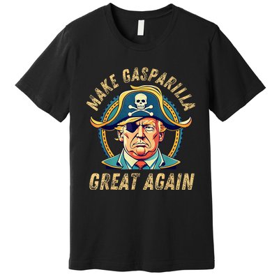 Funny Trump 2024 Make Gasparilla Great Again Gasparilla Premium T-Shirt