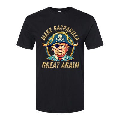 Funny Trump 2024 Make Gasparilla Great Again Gasparilla Softstyle CVC T-Shirt