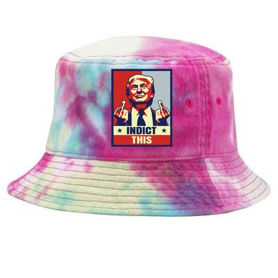 Funny Trump 2024 Tie-Dyed Bucket Hat