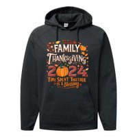 Family Thanksgiving 2024 Thanksgiving Crew Matching Group Performance Fleece Hoodie