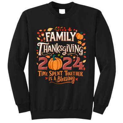 Family Thanksgiving 2024 Thanksgiving Crew Matching Group Sweatshirt