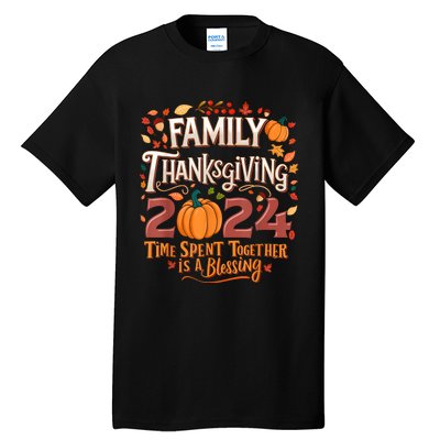 Family Thanksgiving 2024 Thanksgiving Crew Matching Group Tall T-Shirt