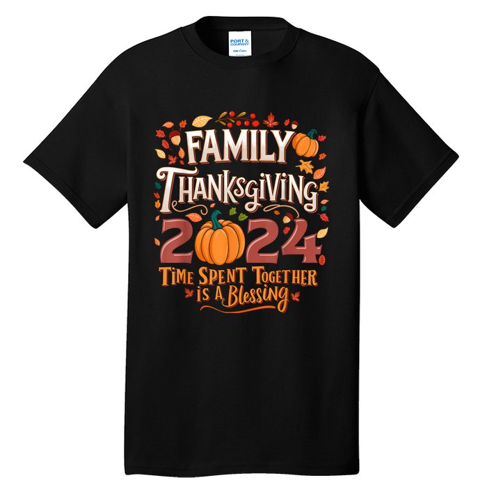 Family Thanksgiving 2024 Thanksgiving Crew Matching Group Tall T-Shirt