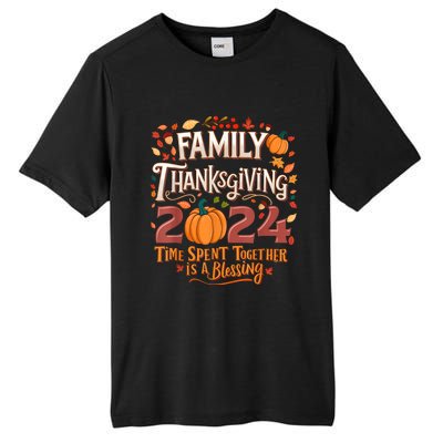 Family Thanksgiving 2024 Thanksgiving Crew Matching Group Tall Fusion ChromaSoft Performance T-Shirt