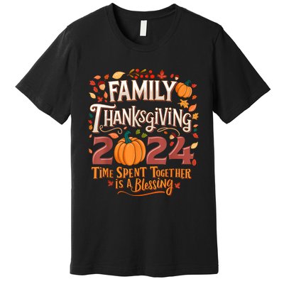 Family Thanksgiving 2024 Thanksgiving Crew Matching Group Premium T-Shirt