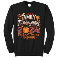 Family Thanksgiving 2024 Thanksgiving Crew Matching Group Tall Sweatshirt