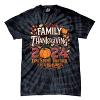 Family Thanksgiving 2024 Thanksgiving Crew Matching Group Tie-Dye T-Shirt