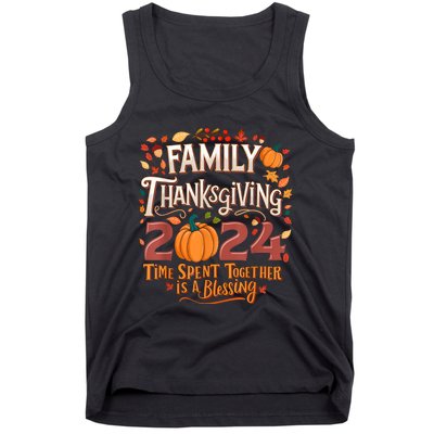 Family Thanksgiving 2024 Thanksgiving Crew Matching Group Tank Top