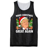 Funny Trump 2024 Make Christmas Great Again Mesh Reversible Basketball Jersey Tank