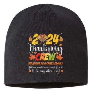 Family Thanksgiving 2024 Thanksgiving Crew Matching Sustainable Beanie