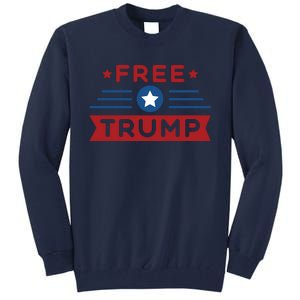 Free Trump 2024 Tall Sweatshirt