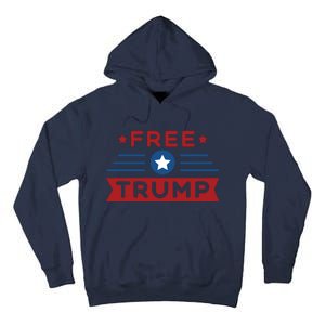 Free Trump 2024 Tall Hoodie