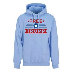 Free Trump 2024 Unisex Surf Hoodie