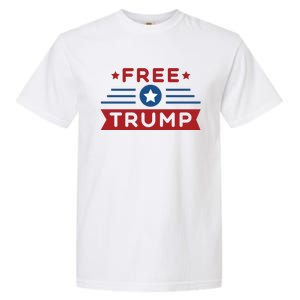 Free Trump 2024 Garment-Dyed Heavyweight T-Shirt