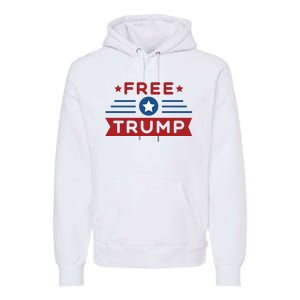 Free Trump 2024 Premium Hoodie