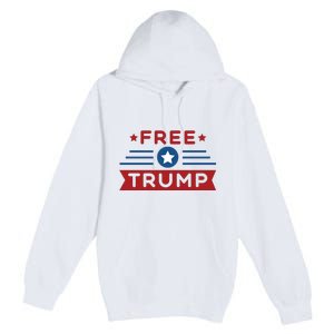 Free Trump 2024 Premium Pullover Hoodie