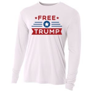 Free Trump 2024 Cooling Performance Long Sleeve Crew