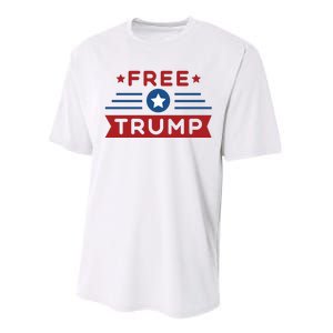 Free Trump 2024 Performance Sprint T-Shirt