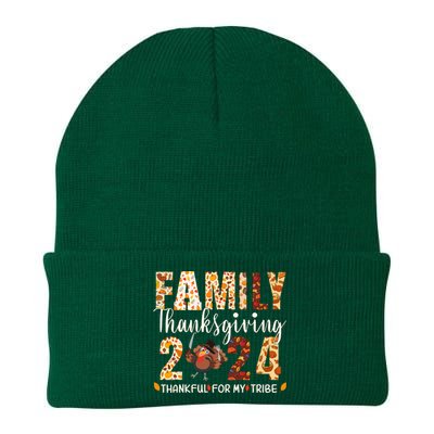 Family Thanksgiving 2024 Turkey Thanksgiving Matching Group Knit Cap Winter Beanie