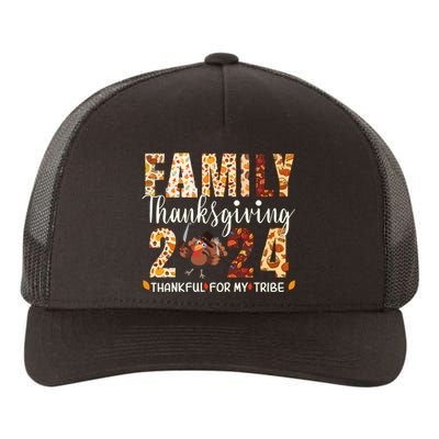 Family Thanksgiving 2024 Turkey Thanksgiving Matching Group Yupoong Adult 5-Panel Trucker Hat