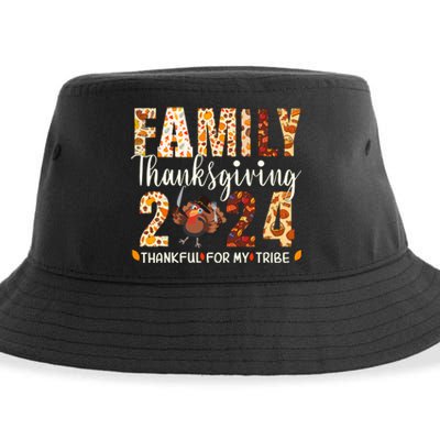 Family Thanksgiving 2024 Turkey Thanksgiving Matching Group Sustainable Bucket Hat