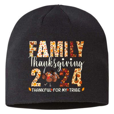 Family Thanksgiving 2024 Turkey Thanksgiving Matching Group Sustainable Beanie