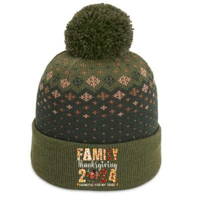 Family Thanksgiving 2024 Turkey Thanksgiving Matching Group The Baniff Cuffed Pom Beanie