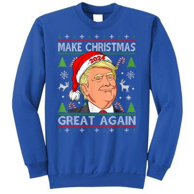 Funny Trump 2024 Make Christmas Great Again Sweatshirt