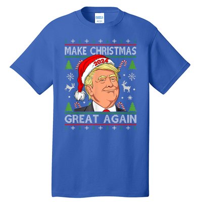 Funny Trump 2024 Make Christmas Great Again Tall T-Shirt